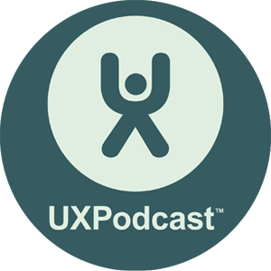 UX podcast logo thumbnail